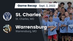 Recap: St. Charles  vs. Warrensburg  2022