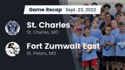 Recap: St. Charles  vs. Fort Zumwalt East  2022
