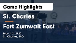 St. Charles  vs Fort Zumwalt East  Game Highlights - March 2, 2020