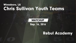 Matchup: cs Youth Teams vs. Rebul Academy 2016