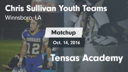 Matchup: cs Youth Teams vs. Tensas Academy 2016