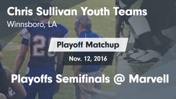 Matchup: cs Youth Teams vs. Playoffs Semifinals @ Marvell 2016