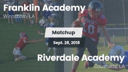 Matchup: Franklin Academy vs. Riverdale Academy 2018