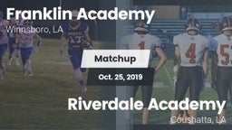 Matchup: Franklin Academy vs. Riverdale Academy 2019