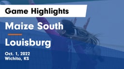 Maize South  vs Louisburg  Game Highlights - Oct. 1, 2022