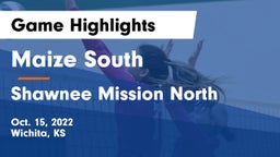 Maize South  vs Shawnee Mission North  Game Highlights - Oct. 15, 2022