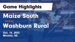 Maize South  vs Washburn Rural  Game Highlights - Oct. 14, 2023