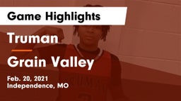 Truman  vs Grain Valley  Game Highlights - Feb. 20, 2021