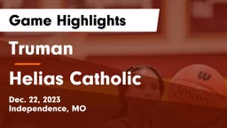 Truman  vs Helias Catholic  Game Highlights - Dec. 22, 2023