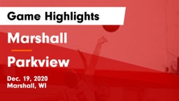Marshall  vs Parkview  Game Highlights - Dec. 19, 2020