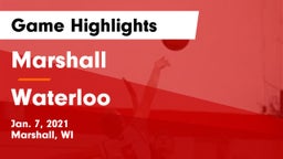 Marshall  vs Waterloo  Game Highlights - Jan. 7, 2021
