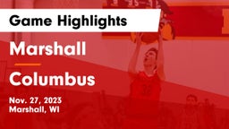 Marshall  vs Columbus  Game Highlights - Nov. 27, 2023
