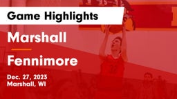Marshall  vs Fennimore  Game Highlights - Dec. 27, 2023