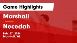 Marshall  vs Necedah  Game Highlights - Feb. 27, 2024
