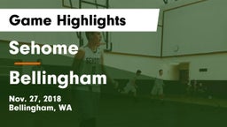 Sehome  vs Bellingham  Game Highlights - Nov. 27, 2018