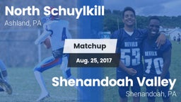 Matchup: North Schuylkill vs. Shenandoah Valley  2017