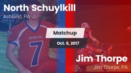 Matchup: North Schuylkill vs. Jim Thorpe  2017