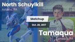Matchup: North Schuylkill vs. Tamaqua  2017