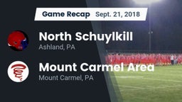 Recap: North Schuylkill  vs. Mount Carmel Area  2018
