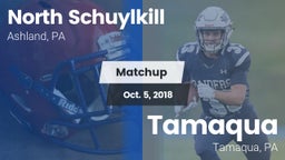 Matchup: North Schuylkill vs. Tamaqua  2018