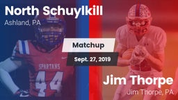 Matchup: North Schuylkill vs. Jim Thorpe  2019