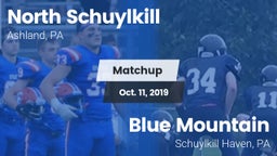 Matchup: North Schuylkill vs. Blue Mountain  2019