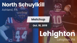 Matchup: North Schuylkill vs. Lehighton  2019