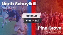 Matchup: North Schuylkill vs. Pine Grove  2020