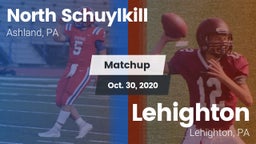 Matchup: North Schuylkill vs. Lehighton  2020