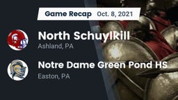 Recap: North Schuylkill  vs. Notre Dame Green Pond HS 2021