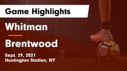 Whitman  vs Brentwood  Game Highlights - Sept. 29, 2021