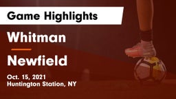 Whitman  vs Newfield  Game Highlights - Oct. 15, 2021