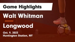 Walt Whitman  vs Longwood  Game Highlights - Oct. 9, 2023