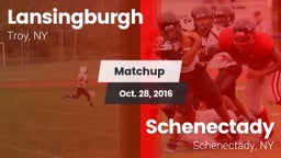 Matchup: Lansingburgh High vs. Schenectady  2016