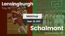 Matchup: Lansingburgh High vs. Schalmont  2017