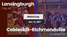 Matchup: Lansingburgh High vs. Cobleskill-Richmondville  2017