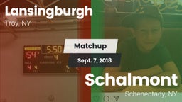 Matchup: Lansingburgh High vs. Schalmont  2018