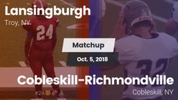 Matchup: Lansingburgh High vs. Cobleskill-Richmondville  2018
