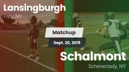Matchup: Lansingburgh High vs. Schalmont  2019