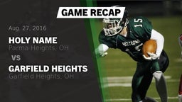 Recap: Holy Name  vs. Garfield Heights  2016