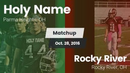 Matchup: Holy Name High vs. Rocky River  2016