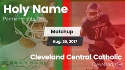 Matchup: Holy Name High vs. Cleveland Central Catholic 2017