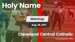 Matchup: Holy Name High vs. Cleveland Central Catholic 2016