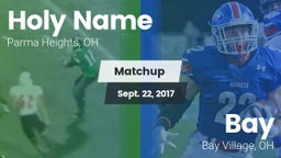 Matchup: Holy Name High vs. Bay  2017