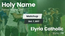 Matchup: Holy Name High vs. Elyria Catholic  2017