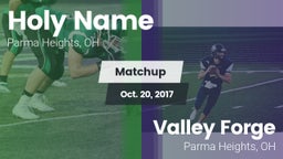Matchup: Holy Name High vs. Valley Forge  2017