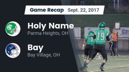 Recap: Holy Name  vs. Bay  2017