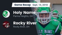 Recap: Holy Name  vs. Rocky River   2018