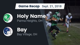 Recap: Holy Name  vs. Bay  2018