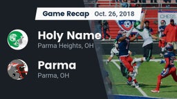 Recap: Holy Name  vs. Parma  2018